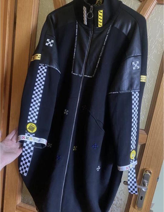 Подовжене пальто куртка off white original