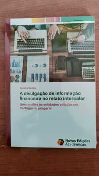 Livro A divulgação da informação financeira no relato intercalar