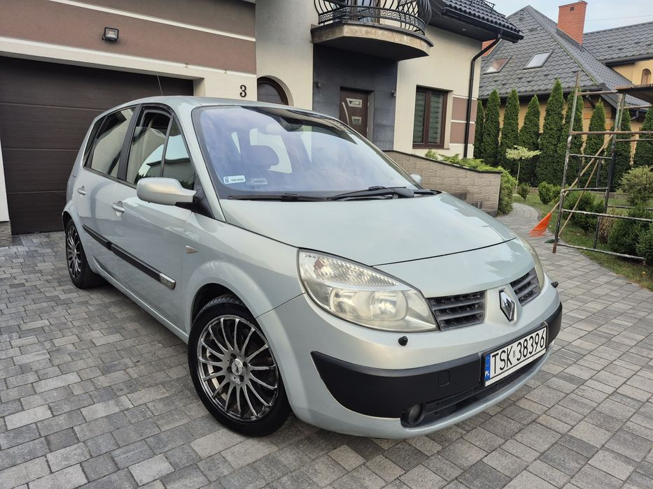 Renault Scenic 2 2.0 136KM Benzyna Klima 8xPP Alu17 Grzane Fotele