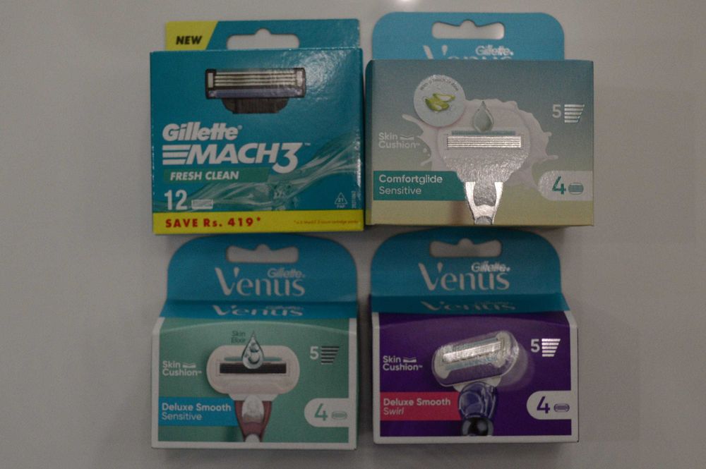 Gillette Mach 3 Venus 5 Venus5 mach3 леза касети