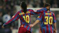 Koszulka Meczowa FC Barcelona Ronaldinho 2006/2007 długi rękaw XXL
