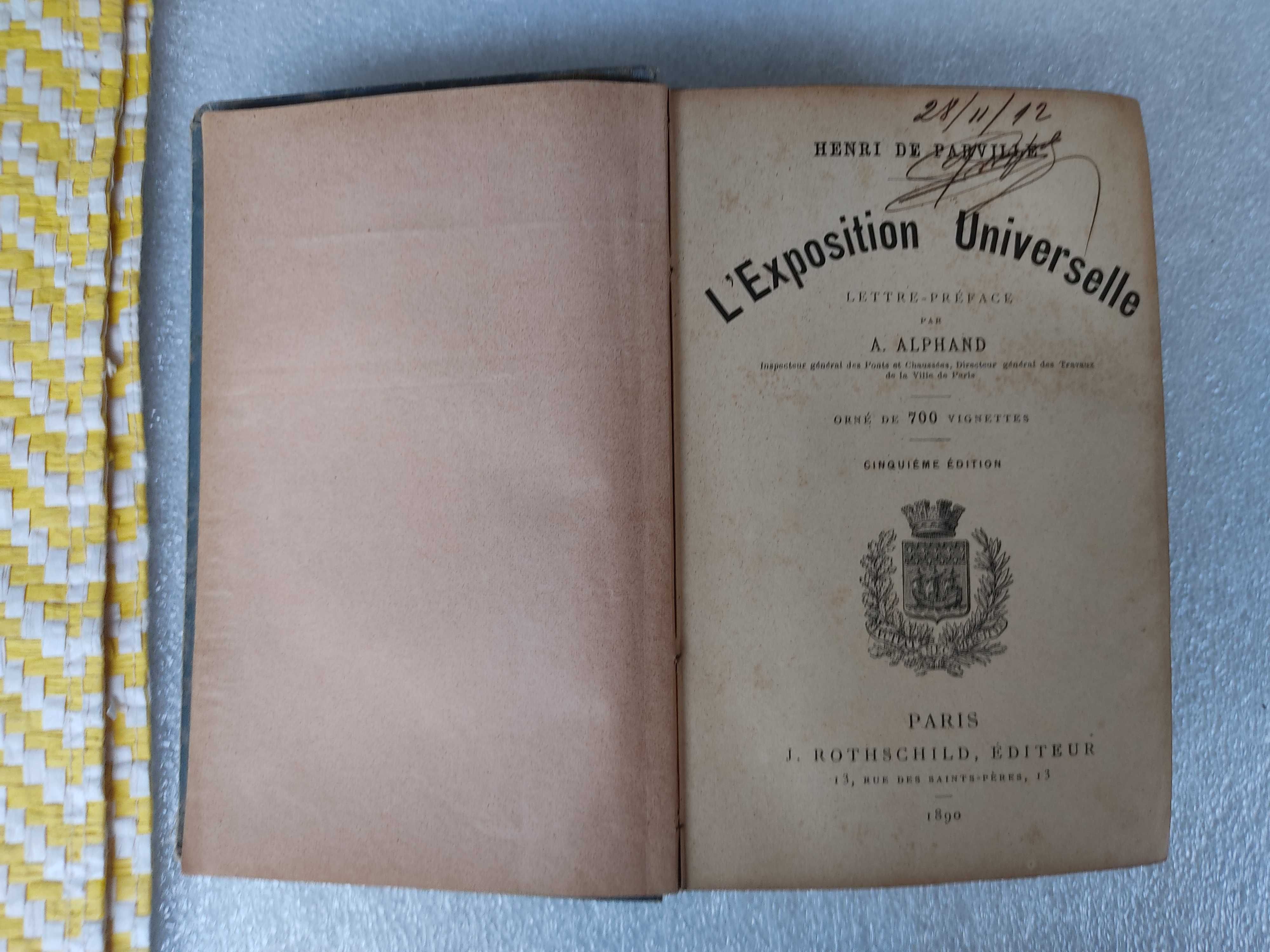 L'Exposition Universelle 
Henri De Parville