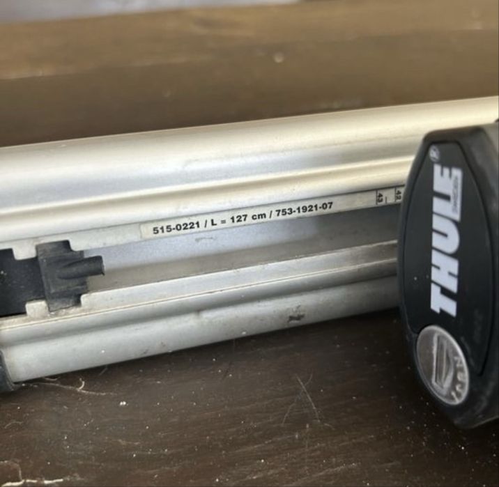 Poprzeczki thule do vw skoda itp 127cm