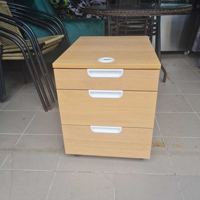 Ikea Kontenerek szafka Galant z Szyfrowaniem komoda na kółkach