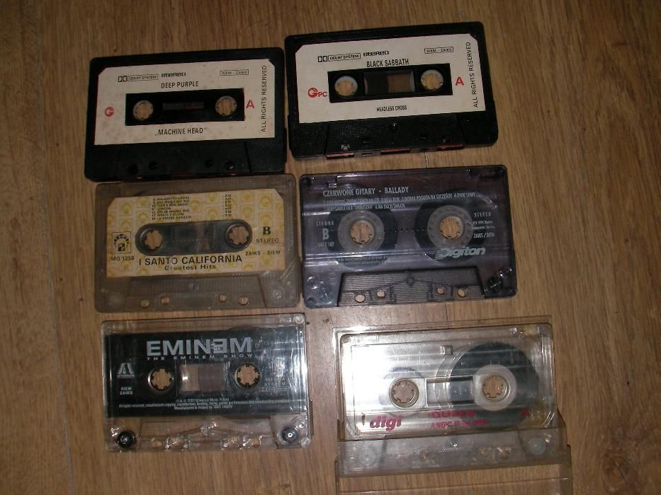 kasety audio okazja polecam