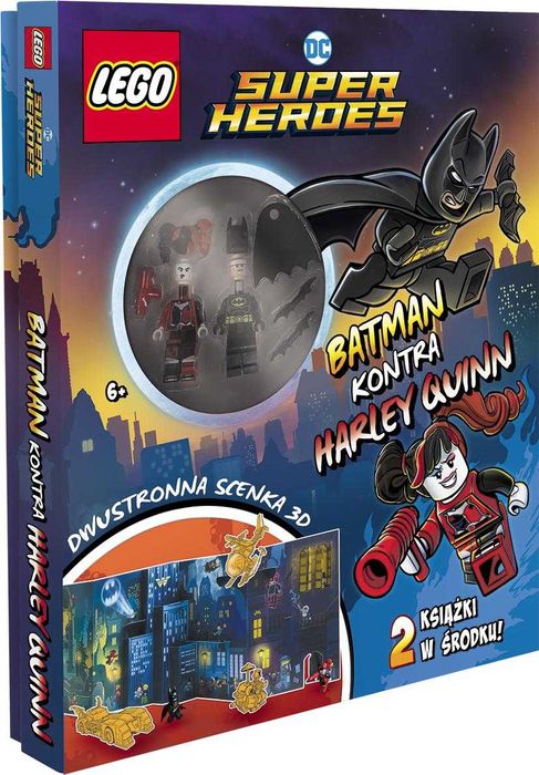 LEGO® DC Super Heroes™. Batman kontra Harley Quinn — Książki i figurki