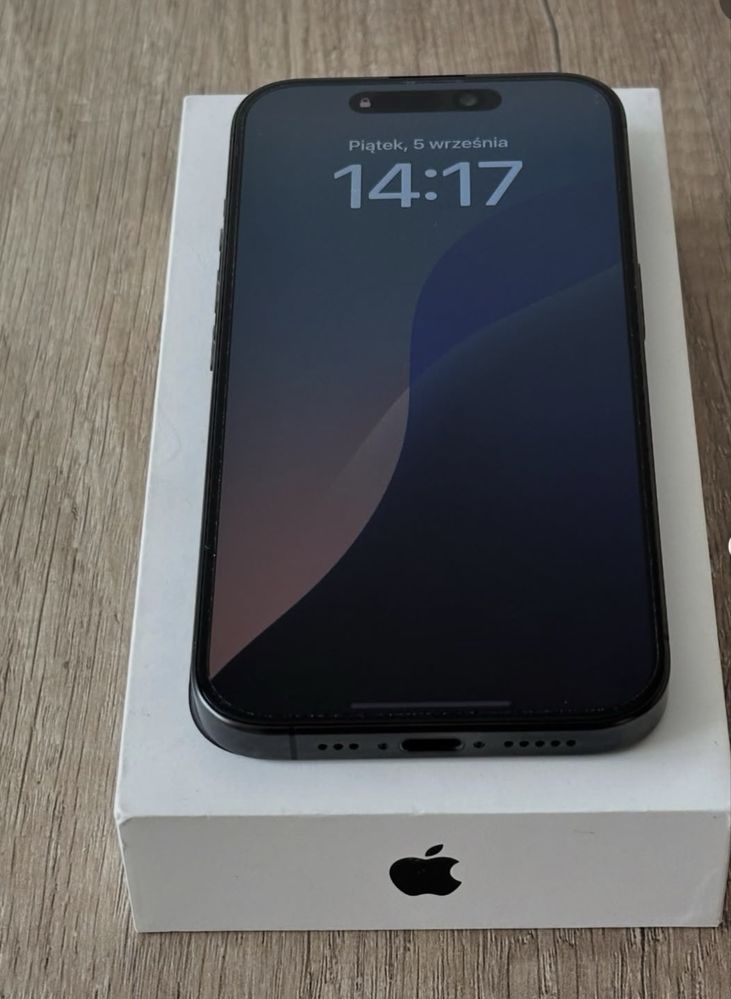 Iphone 15 pro 128GB Black Troco