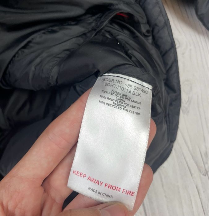 Пуховик berghaus размер хс-с