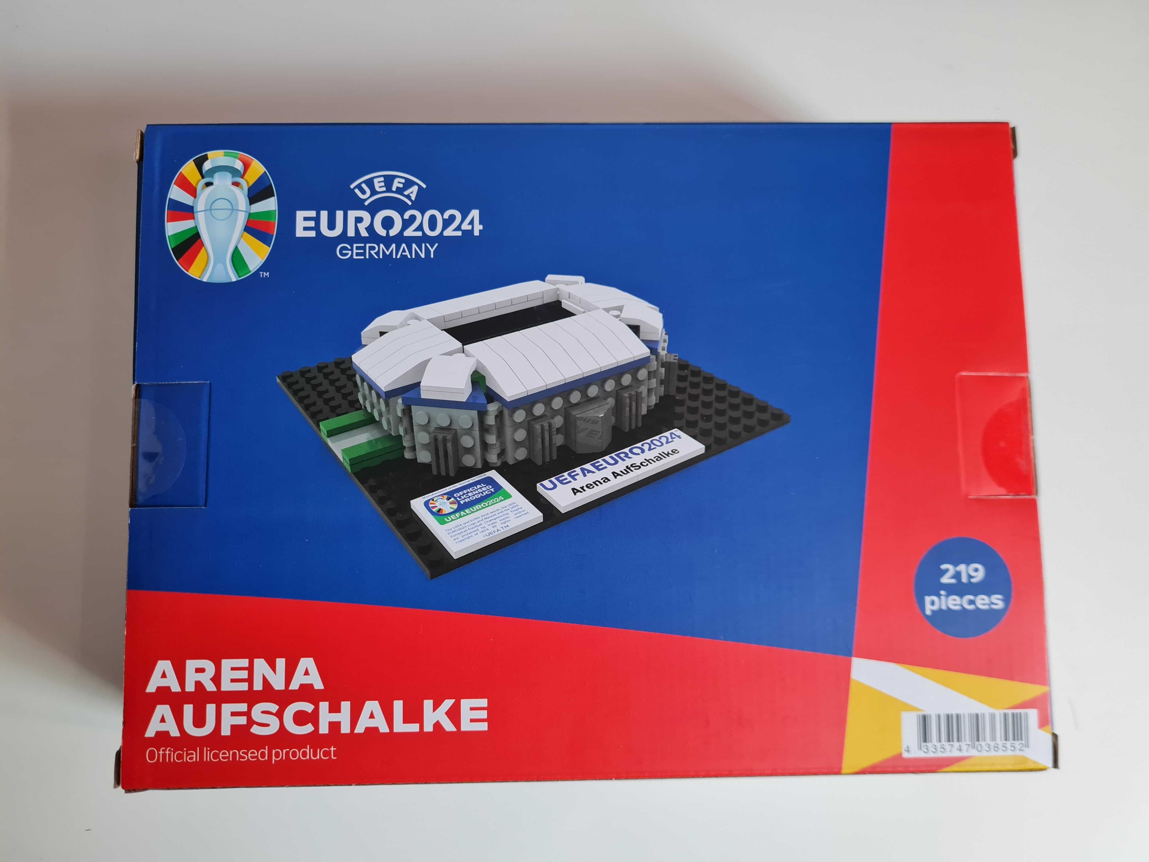Stadion piłkarski Aufschalke klocki UEFA Euro 2024