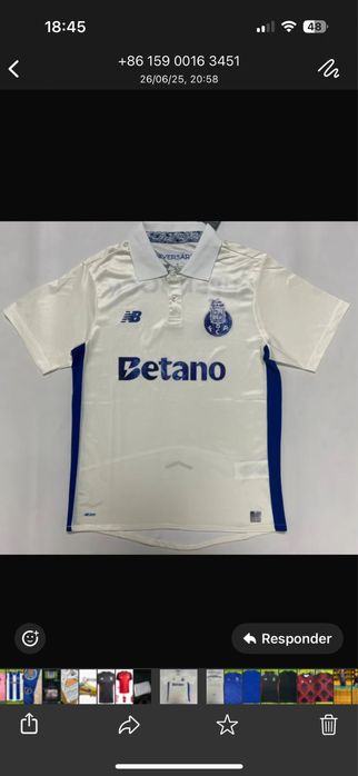 Vendo camisolas de futebol