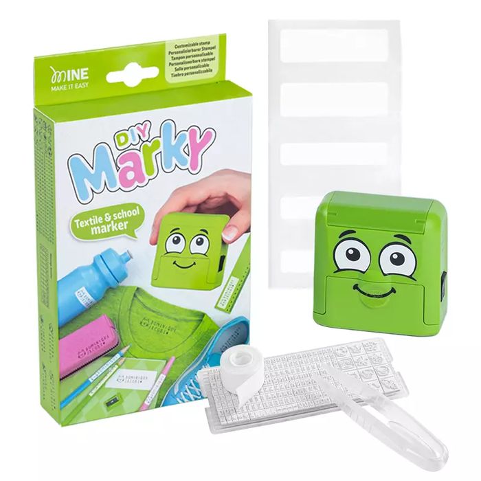 Pieczątka drukarenka Diy Marky do odzieży zielona. Colop