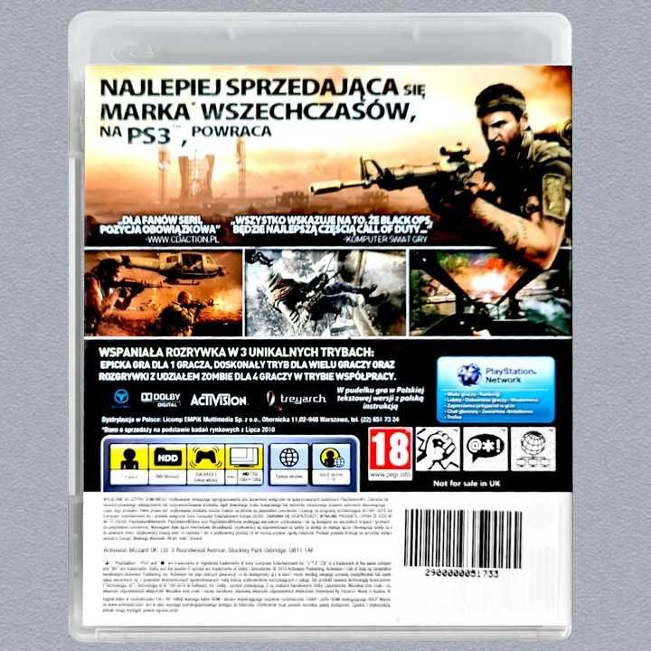 Call of Duty Black Ops PL POLSKIE NAPISY Ps3 CoD