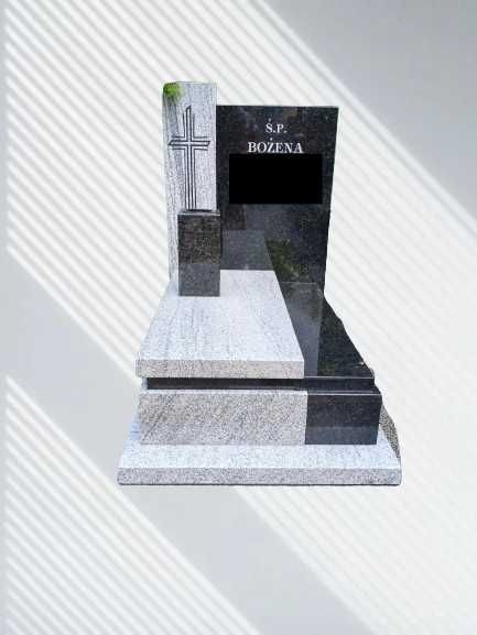 Nagrobek urnowy urna granitowy 100x70