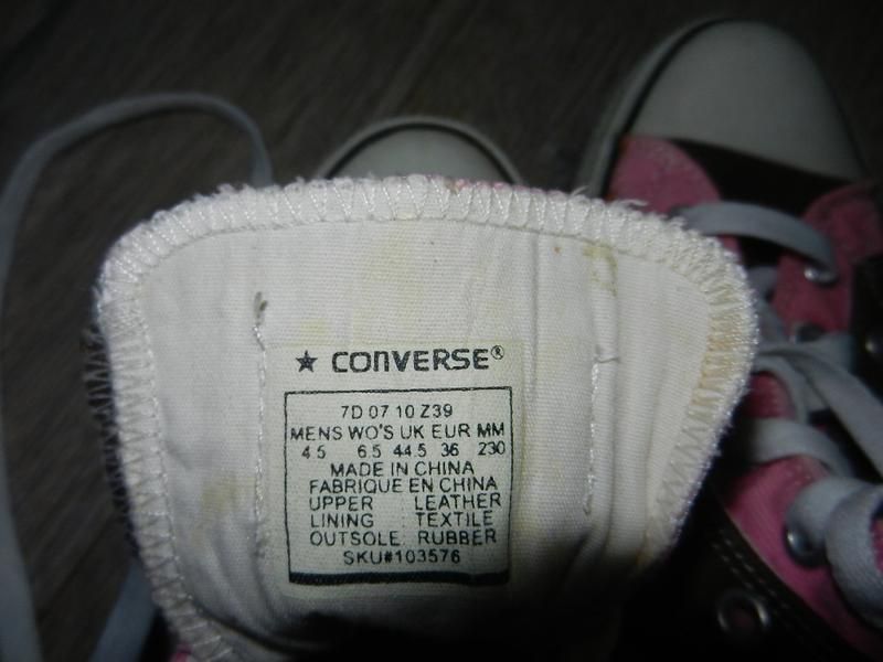 Коричневые кеды converse, оригинал, 36 размер, 23 см
