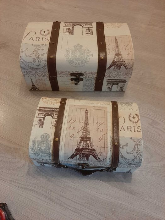 2 Ozdobne pudelka Paryz