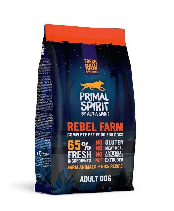 Primal Spirit 65% Rebel Farm 1 kg kurczak I ryby