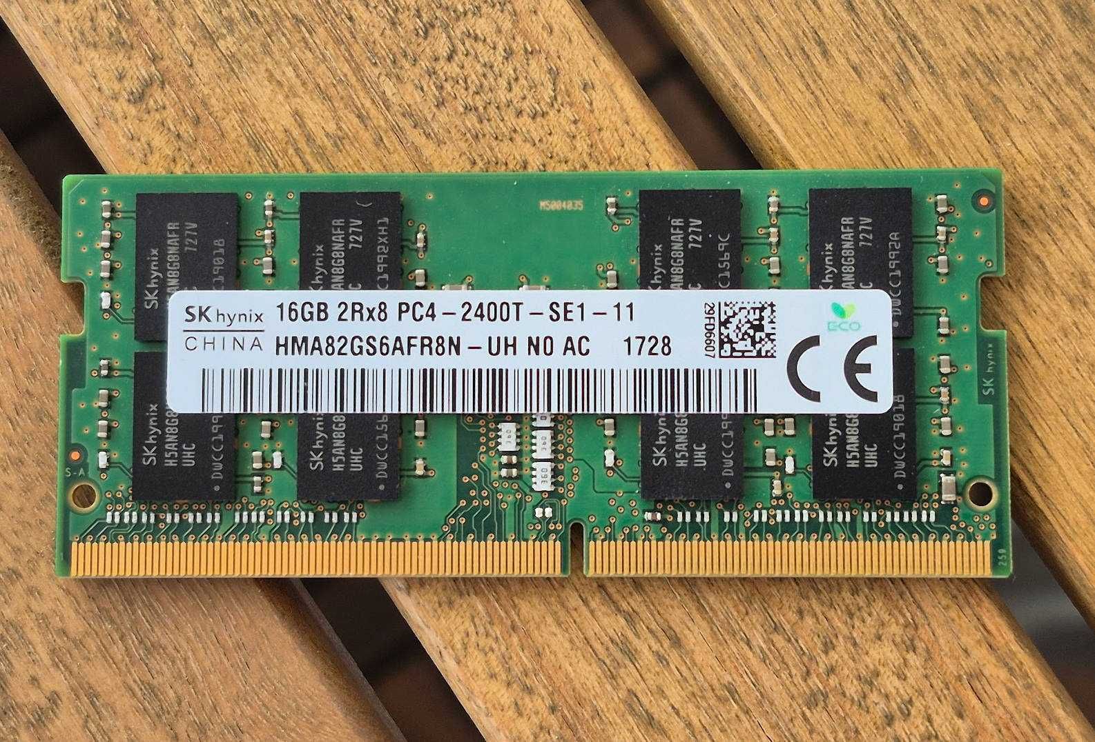 Pamięć RAM do laptopa SK Hynix 16GB DDR4 SO-DIMM 2400MHz