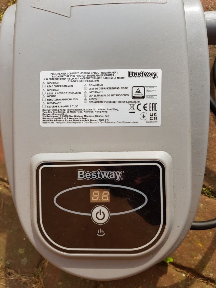 Podgrzewacz Wody w Basenie BESTWAY 58259