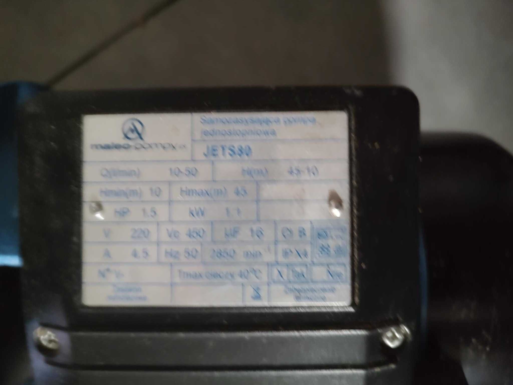 silnik, pompa hydroforowa z osprzętem