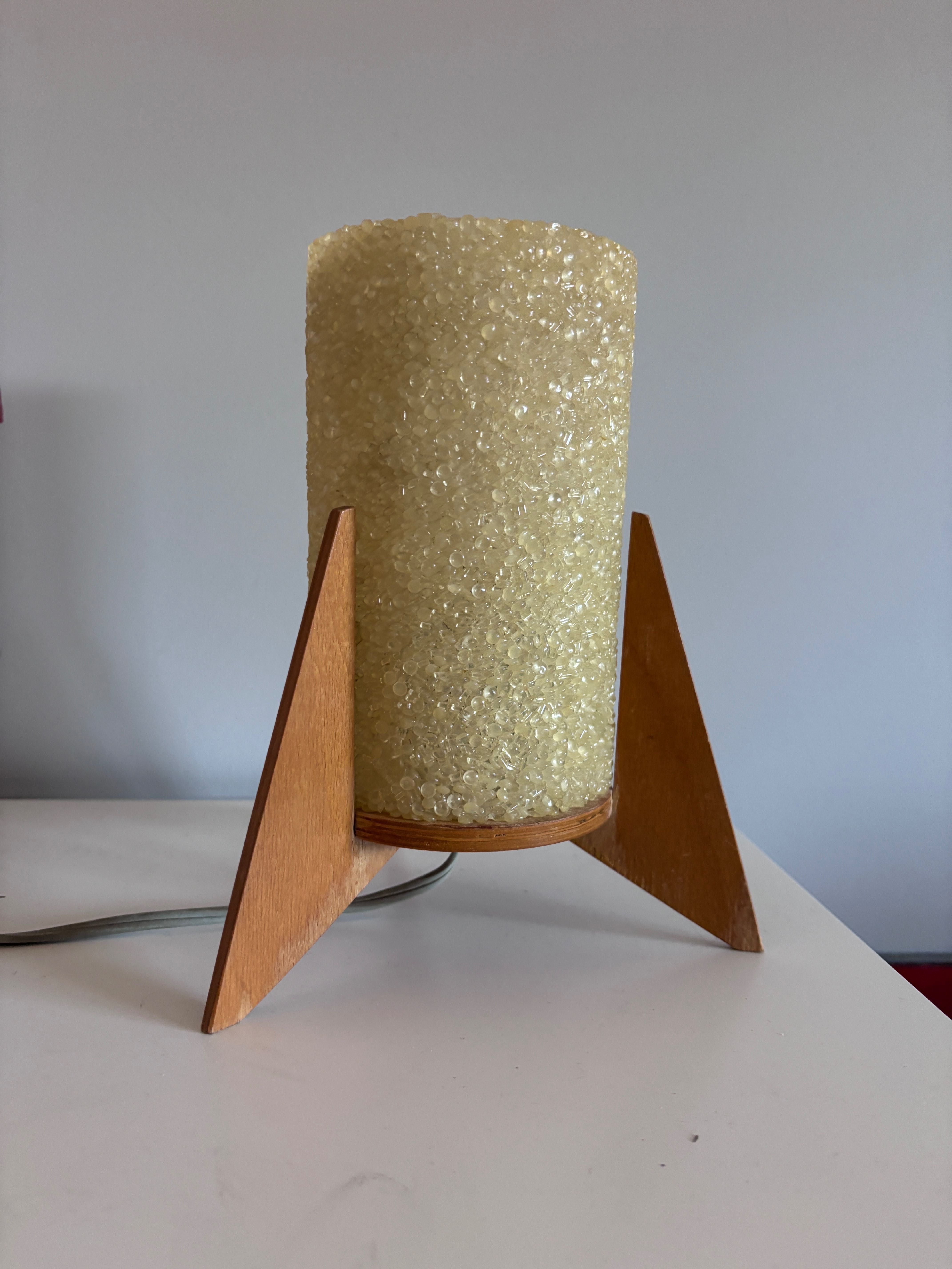 Lampa rakieta-Pokrok Zlína space age retro prl