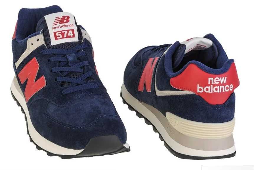 New Balance 574 sneakersy kolor pomarańczowy U574RCB, Jak Nowe