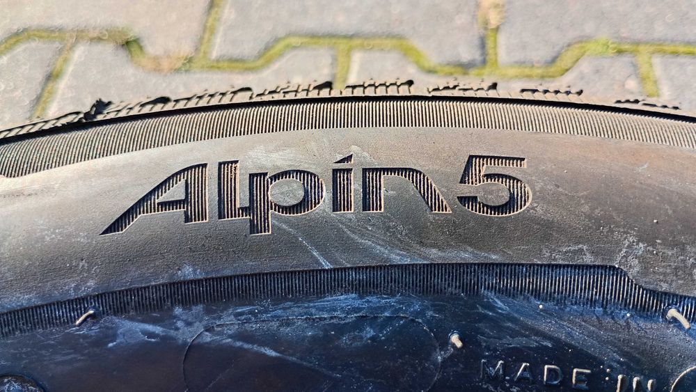 2x 205/55R16 Michelin Alpin 5 Zima Używane FV Siedlce