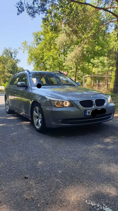 BMW e61 seria 5, salon Polska, pełna opcja-skóra/panorama/automat/LIFT
