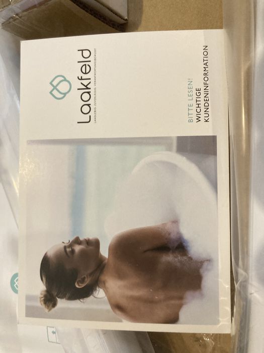 Drążek prysznicowy/wannowy LAAKFELD biały