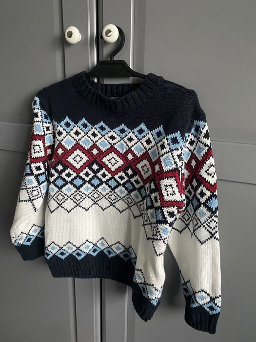 Nowy bawełniany sweterek chłopięcy H&M 116cm