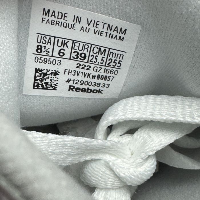 Білі кросівки Reebok Classic Leather GZ1660 ОРИГІНАЛ 100% 39 р
