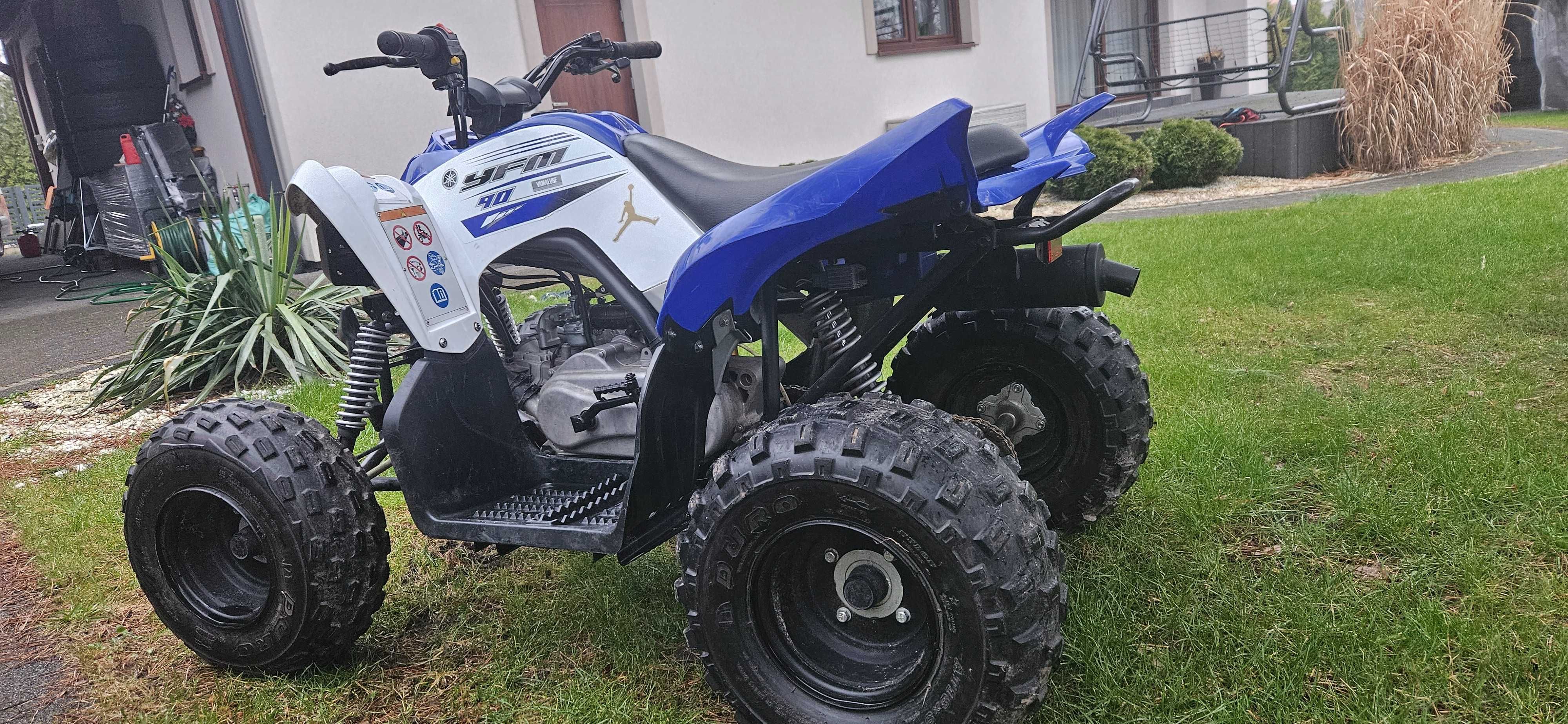 Quad Yamaha YFM 90 2015r