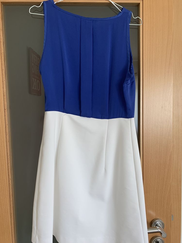 Vestido Zara bicolor, tamanho M