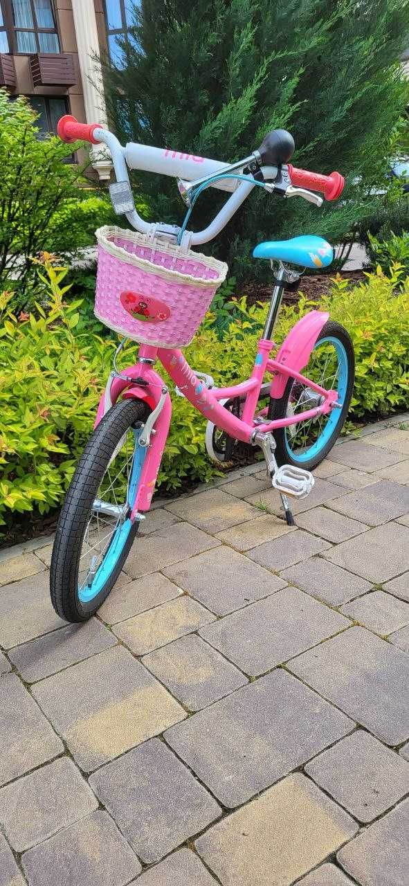 Велосипед 16" Pride MIA 16 рожевий