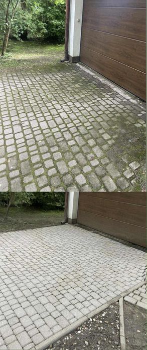 Mycie kostki brukowej/Mycie elewacji/Mycie maszyn budowlanch