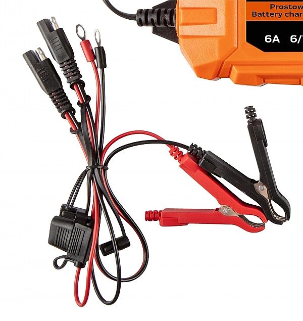 Prostownik Automatyczny 6a/100w 3-150ah Do Akumulatorów Kwasowych Agm/