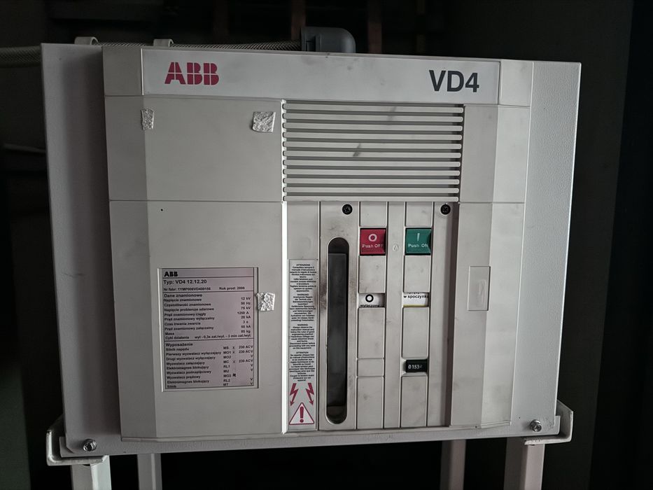 Rozłącznik wysokiego napięcia ABB VD4,SCJ12