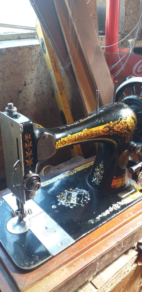 Швейная машинка рабочая Зингер 1886 года,раритет