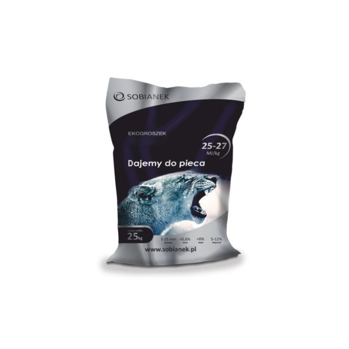 Twój Skład Opału Węgiel Ekogroszek Sobianek Lew pellet