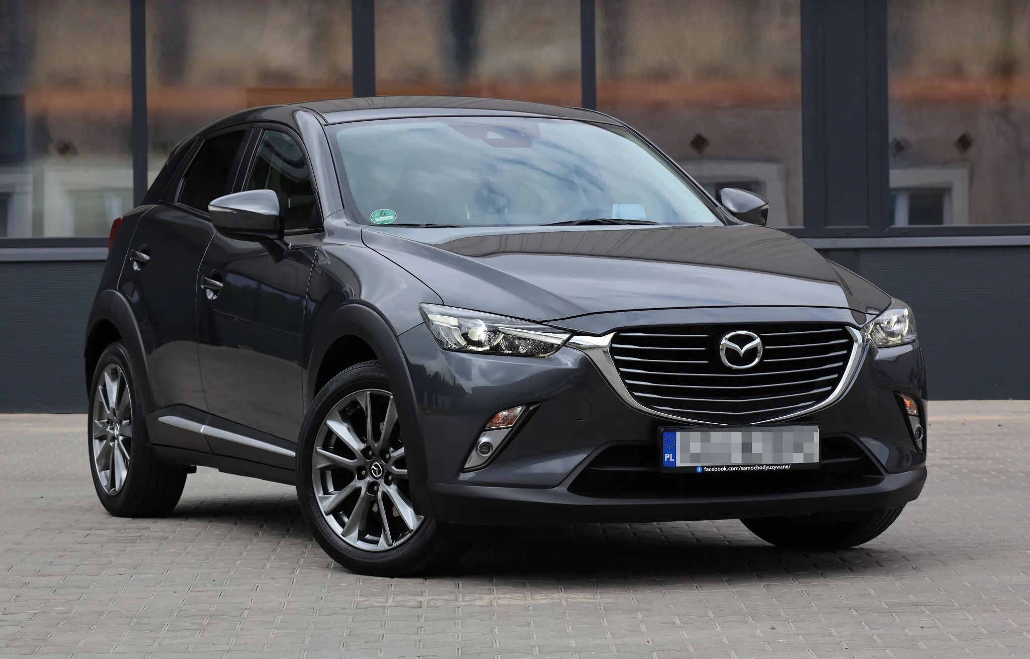 Mazda CX-3 2,0 Kizoku alcantara kamera keyless HUD BLIS serwis