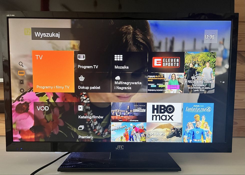 Telewizor/Monitor Led TV 24” JTC  DVB-82407