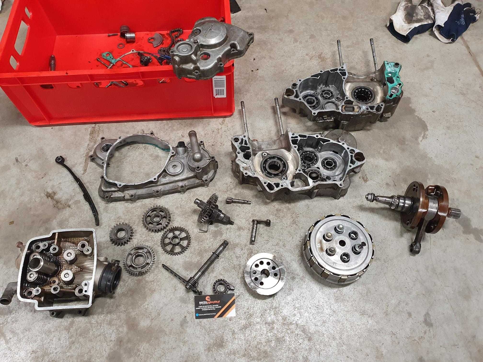 Głowica Honda CRF 450 R części Serwis Sprzęgło wałek Moduł Pokrywa