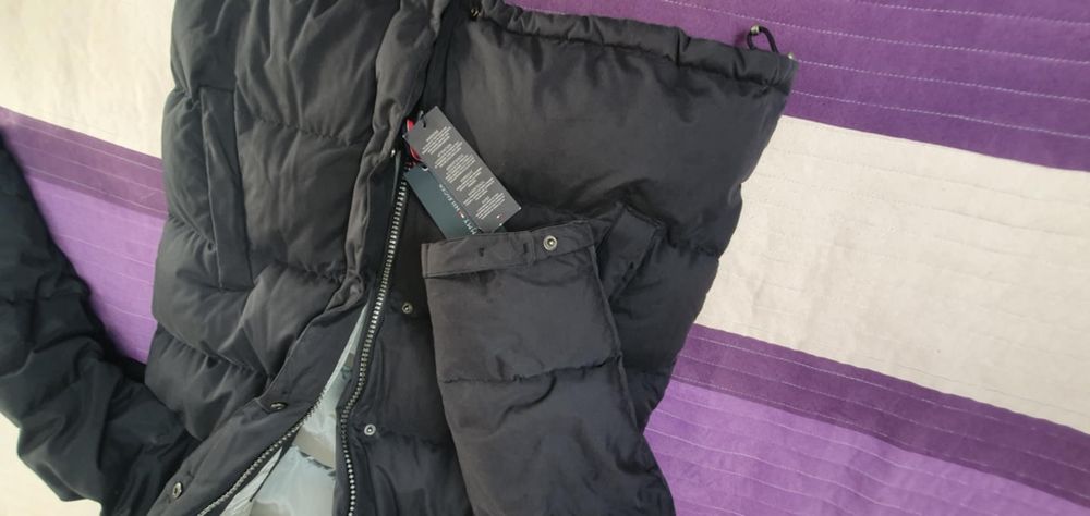 Kurtka puchowa parka Tommy Hilfiger oryginał rozm M/L 90% puchu