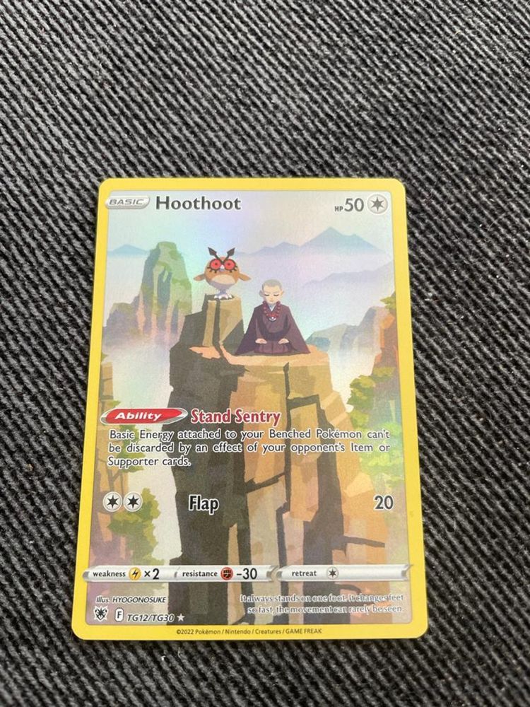Hoothoot - TG12/TG30- Holo Rare - Pokemon