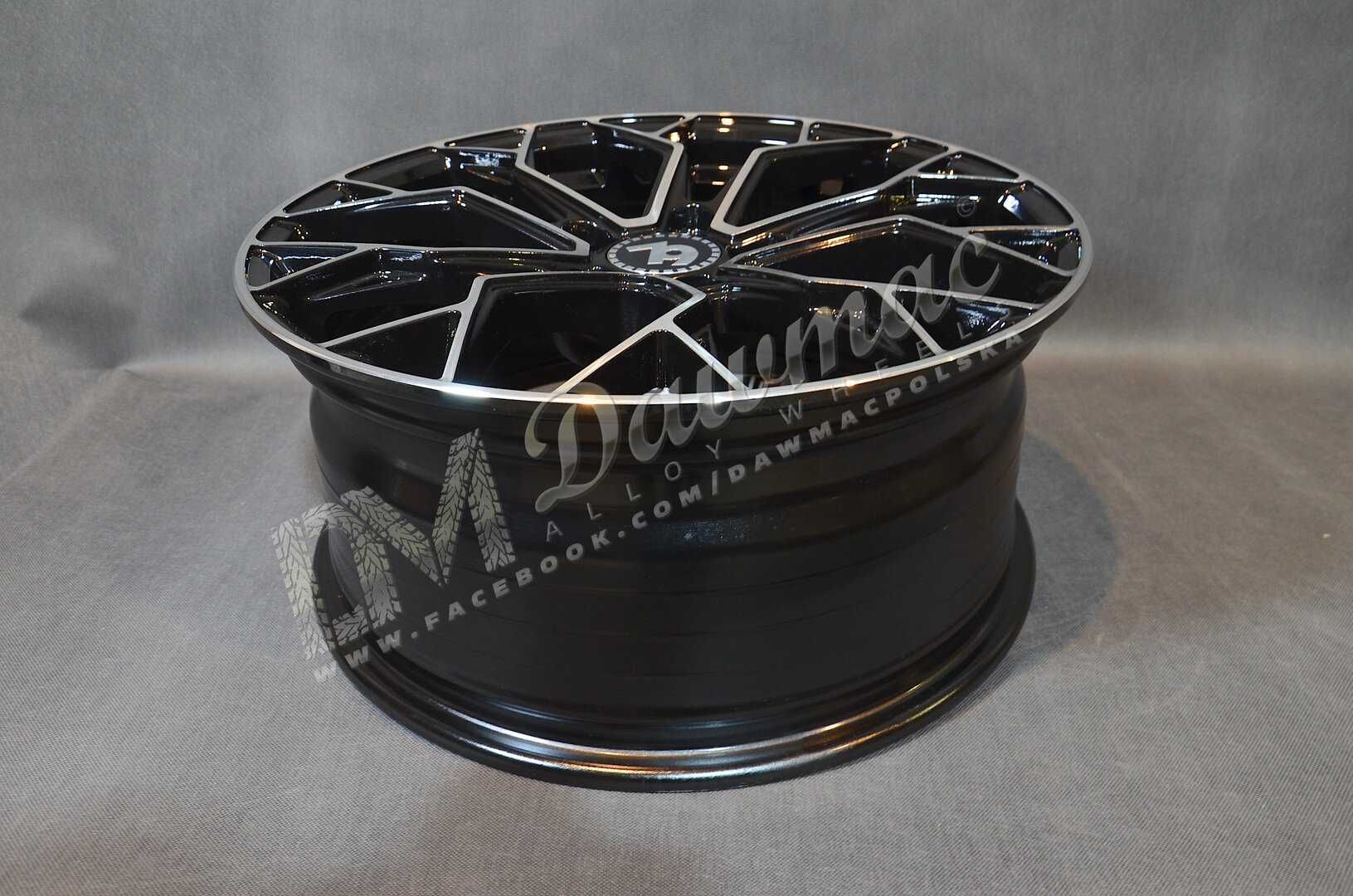Felgi Seventy9 SCF-H 19" 8,5J ET30 5x112 Black Front Polished