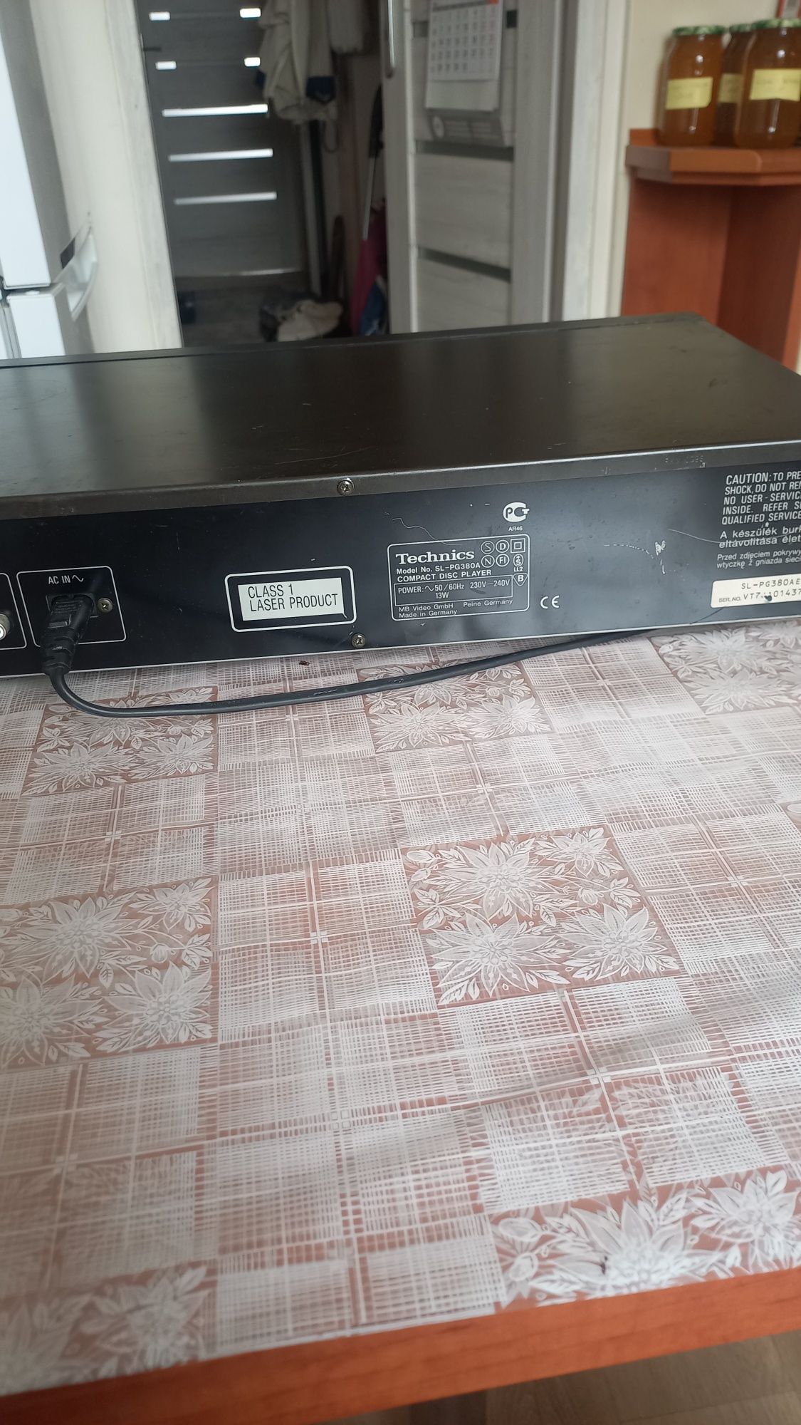 Odwarzacz CD Technics SL-PG380A