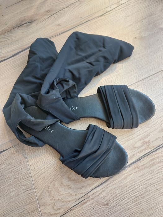 Sandałki z ozdobną skarpetką, Jenny Fairy