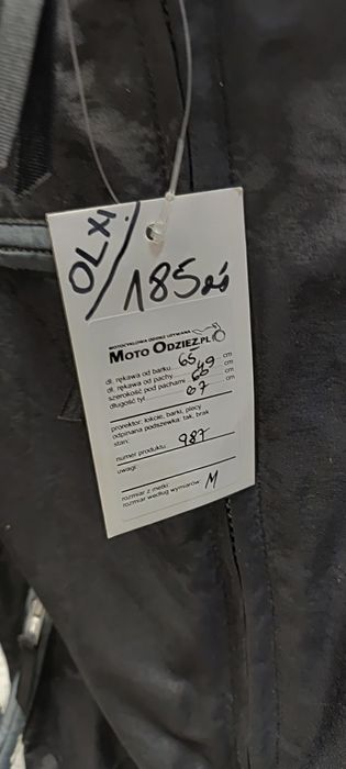 Kurtka Motocyklowa tekstylna PROBIKER letnia rozmiar M na motocykl 987