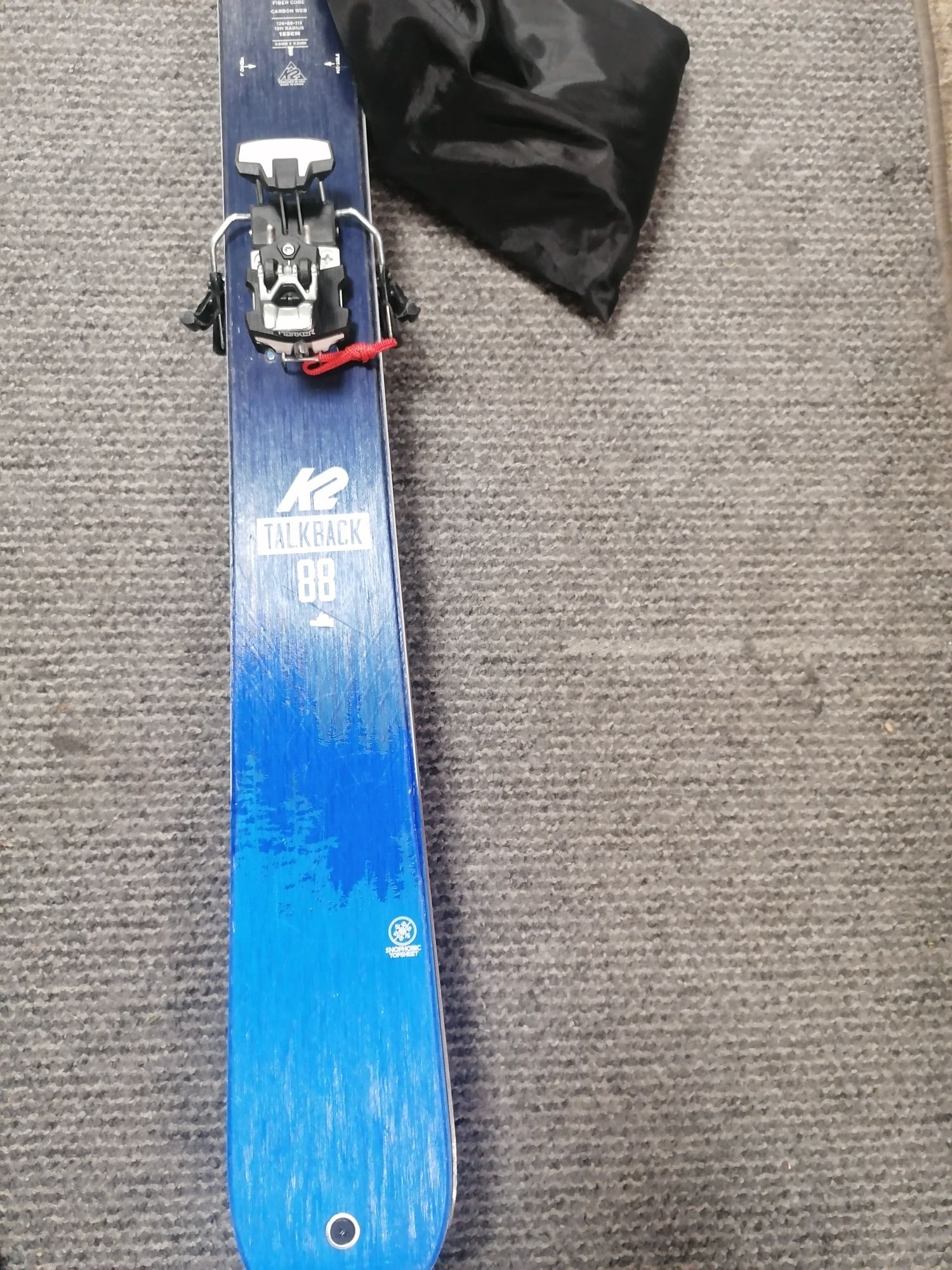 Narty skiturowe K2 talback 88 153cm