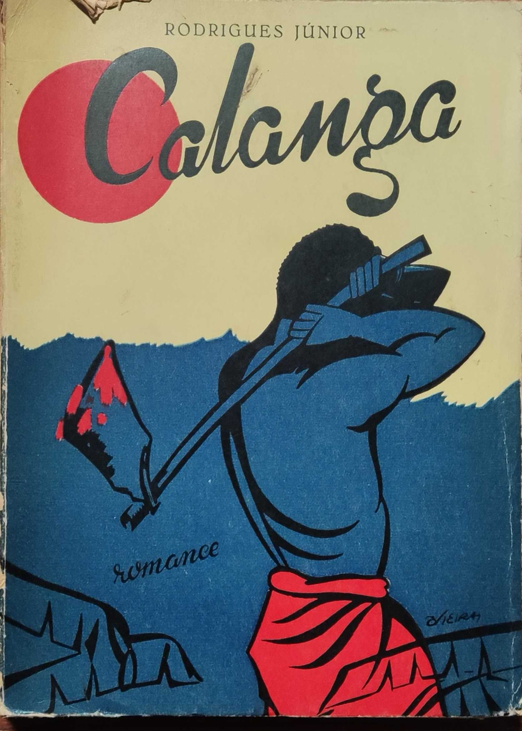 Livro "Calanga" de Rodrigues Júnior
