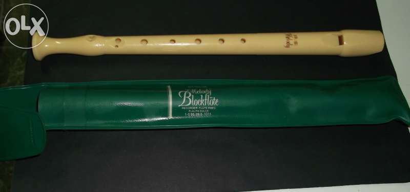 Flauta em bom estado, marca: Hohner
